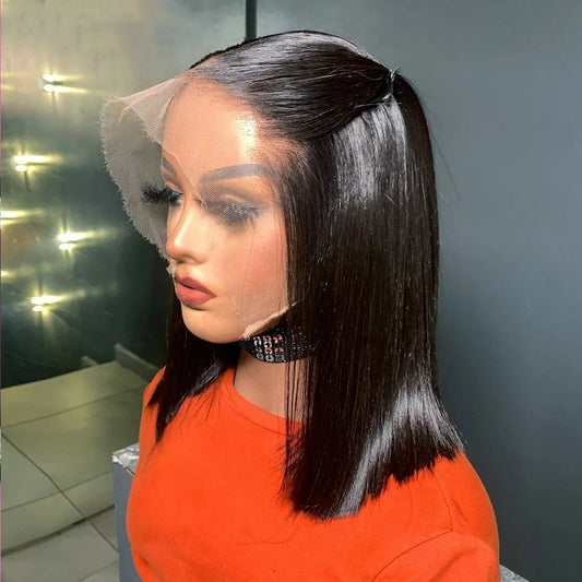 Pre Plucked Ka'oir lace front Bob Cut